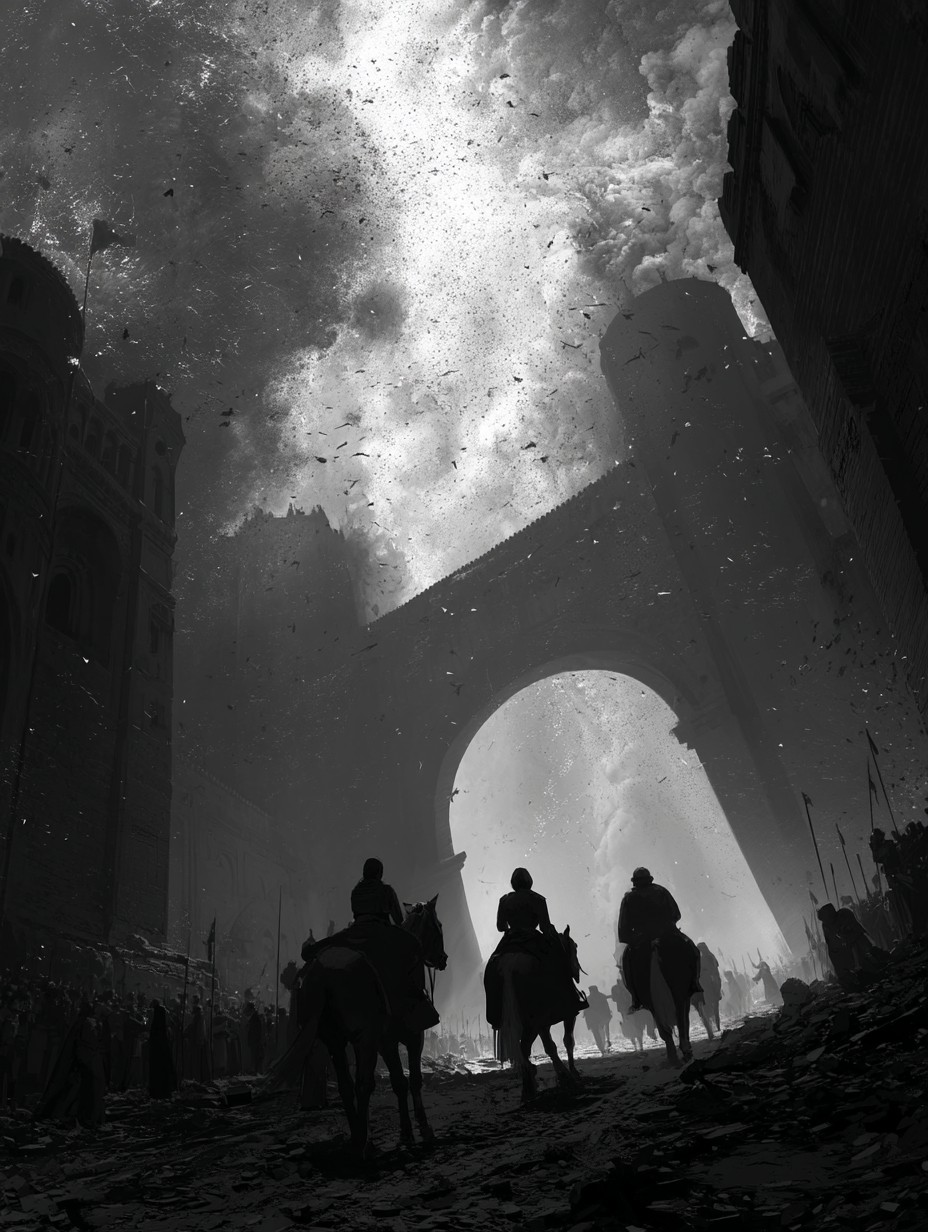 darkice1853_Nicolas_Delort_epic_scene_--ar_34_--raw_--stylize_520de422-b8c1-4fb9-8ff4-ec6c82185a69_3